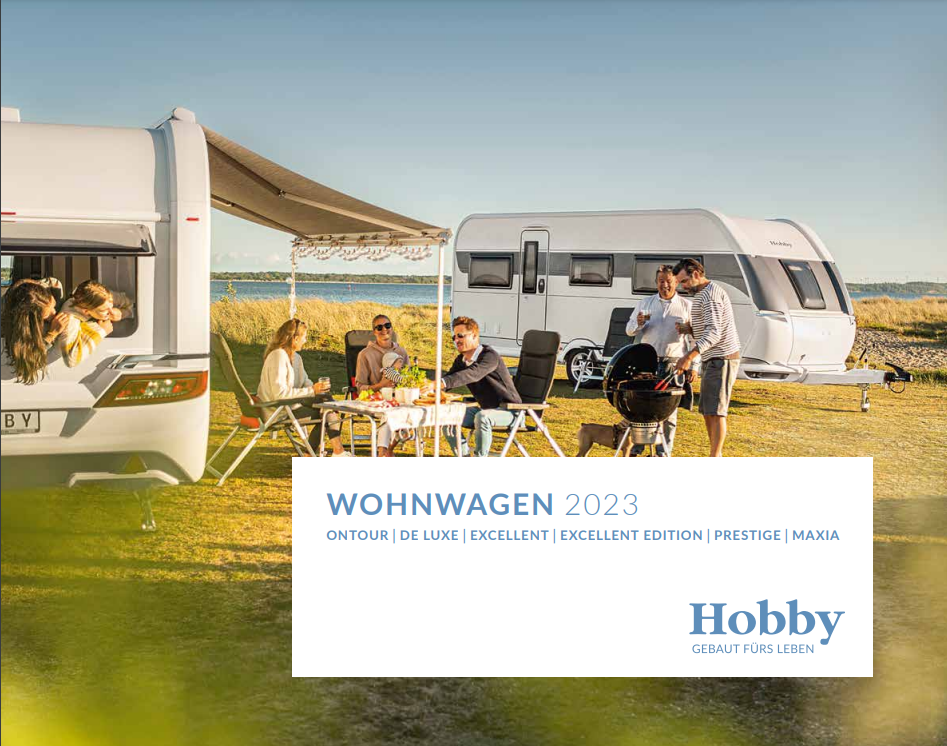 Hobby Wohnwagen Cover 2023