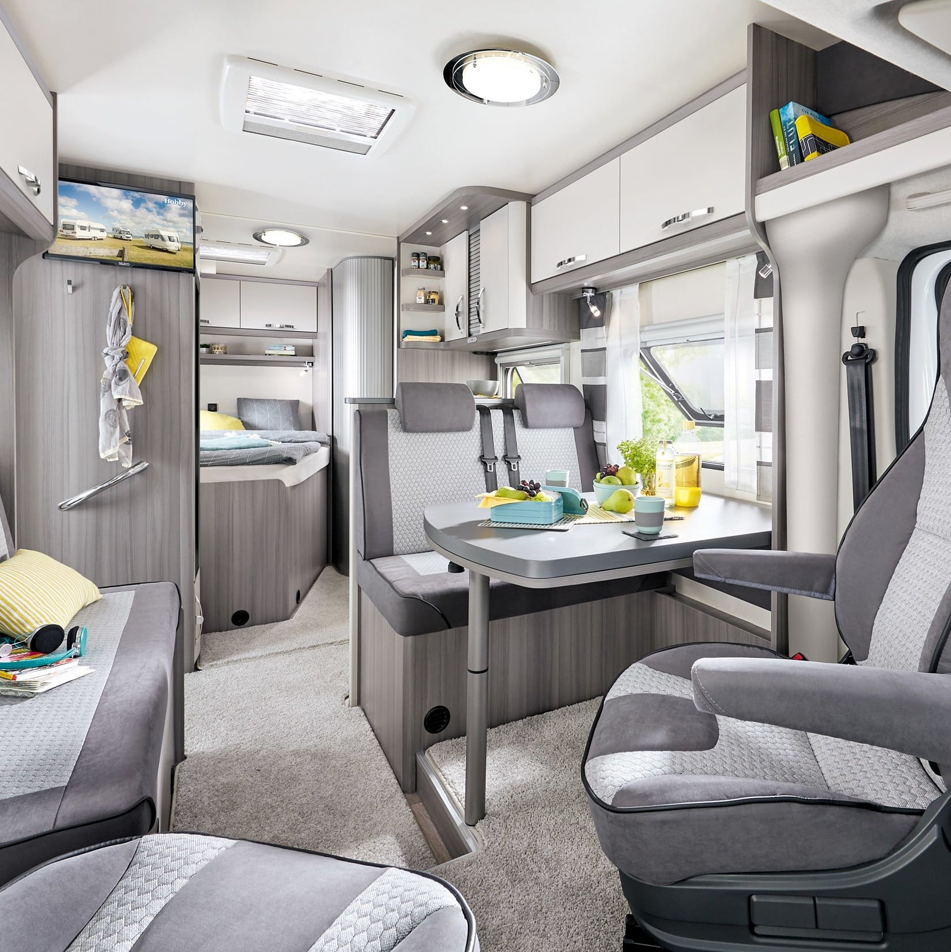 hobby optima ontour ic-line innenraum