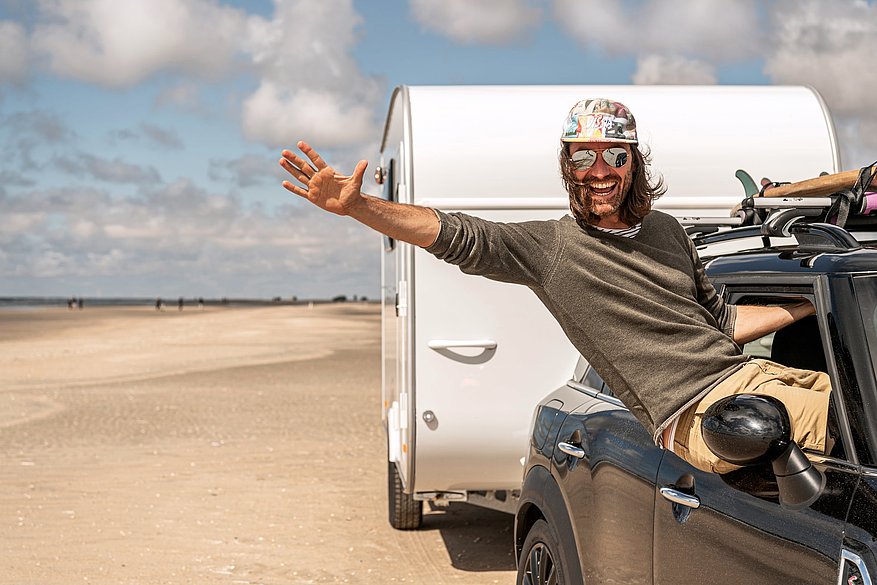 Beachy Wohnwagen bei Ostsee Campingpartner kaufen