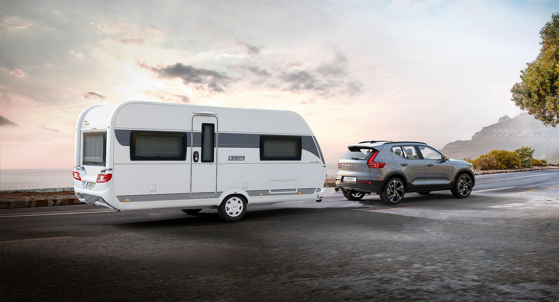 Hobby De Luxe IC-LINE 2023 bei Ostsee Campingpartner