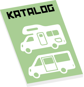 Grafik Katalog Reisemobile und Kastenwagen