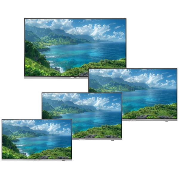 Die Royal Line V Smart-Serie überzeugt mit dem integrierten WhaleTV-Betriebssystem sowie LAN- und WLAN-Schnittstelle.